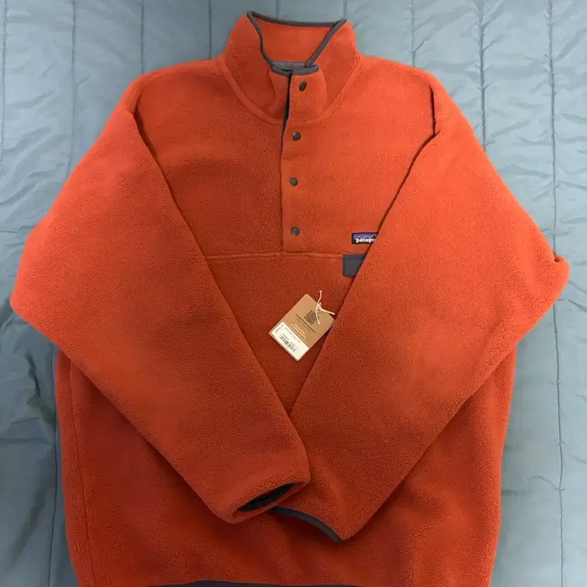 [BUNJANG] Patagonia Synchilla Snap-T Fleece Pullover - Burnished Red / 파타고니아 신칠라 스냅-T 플리스 풀오버 버니쉬드 레드