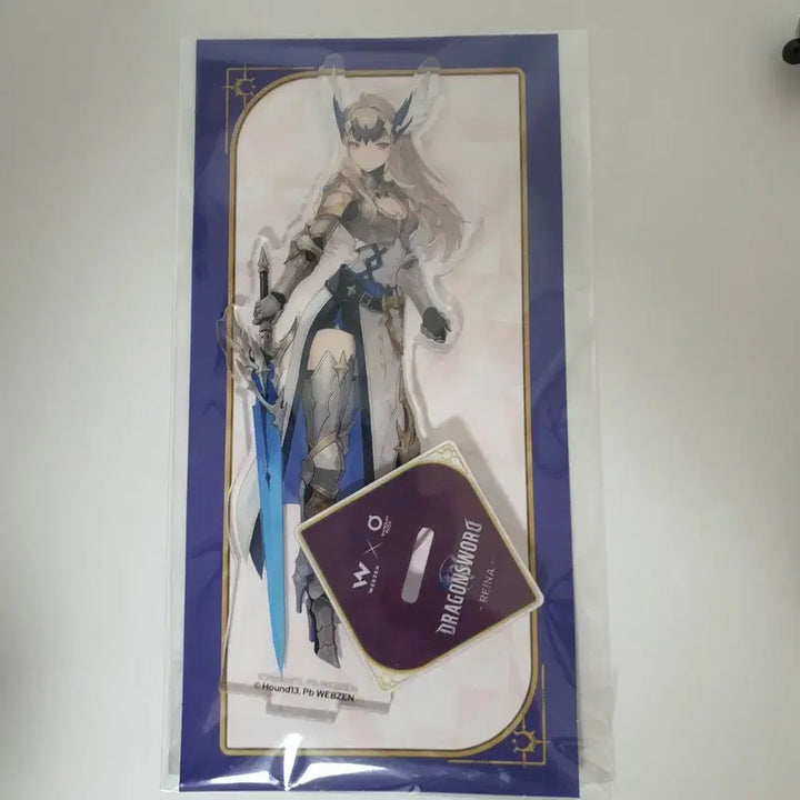 [BUNJANG] Dragon Sword Banolim Pizza Acrylic Stand / 드래곤소드 반올림피자 아크릴스텐드 단품