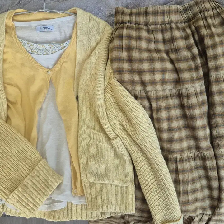 [BUNJANG] Mizco Vintage Yellow Mori Set / 합정빈티지 미즈코빈티지 노랑모리세트