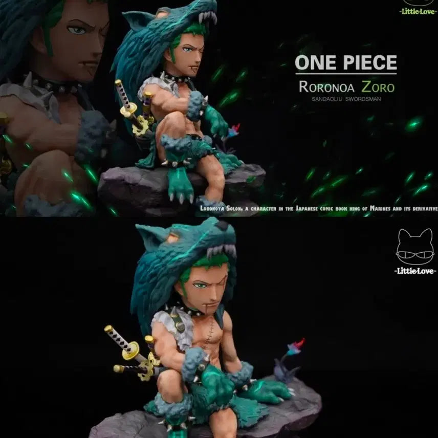 [BUNJANG] Little Love Zoro Halloween Resin Figure / 원피스 Little Love 할로윈 조로 레진