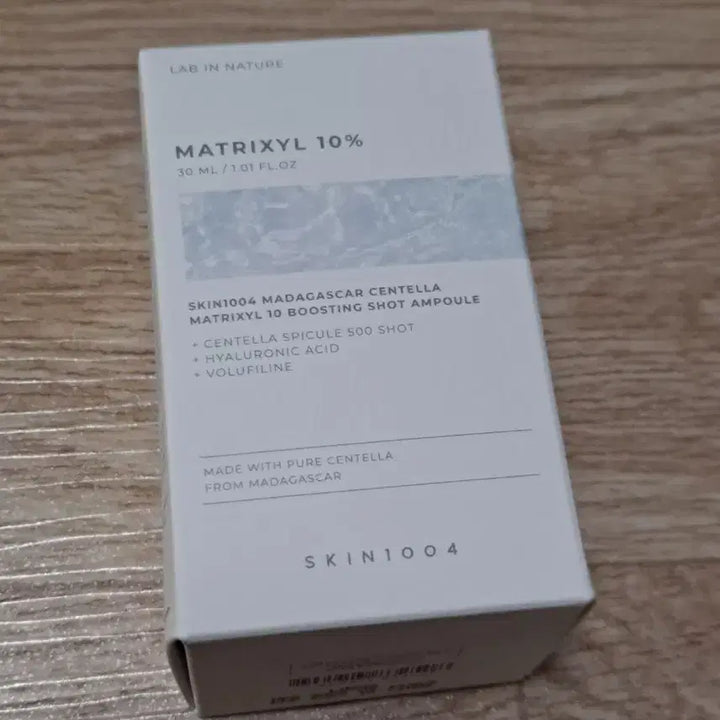 [BUNJANG] Skin1004 Madagascar Centella Matrixyl 10 Boosting Shot Ampoule 30ml / 스킨1004 마다가스카르 센텔라 매트릭실 10 부스팅샷 앰플 30ml
