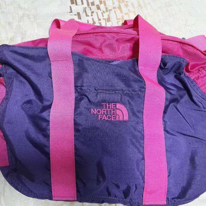 [BUNJANG] The North Face Boston Bag Purple/Pink / [상태최상] 노스페이스 보스턴백 퍼플/핑크