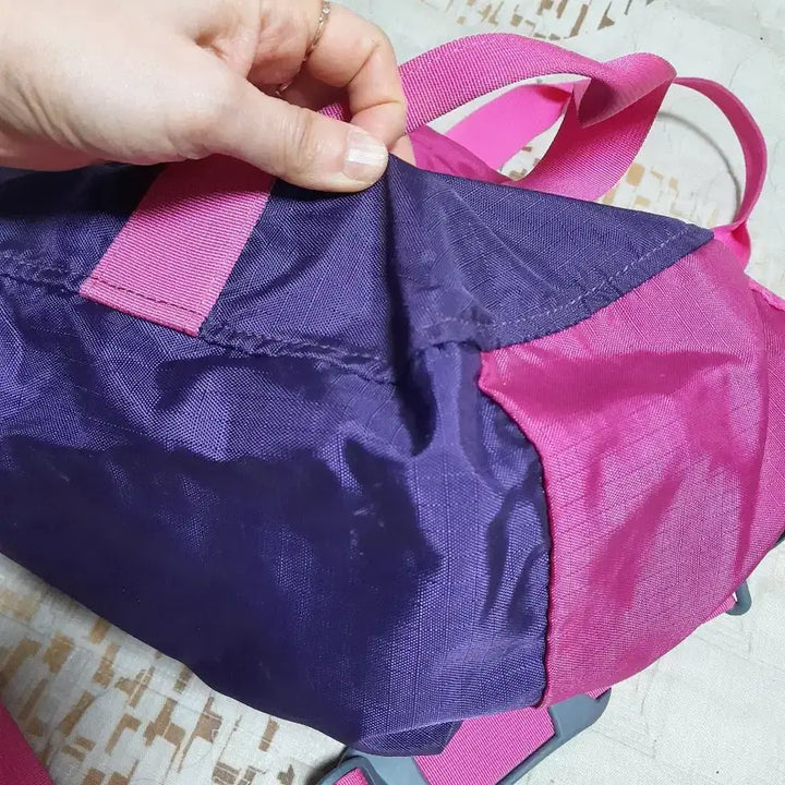 [BUNJANG] The North Face Boston Bag Purple/Pink / [상태최상] 노스페이스 보스턴백 퍼플/핑크