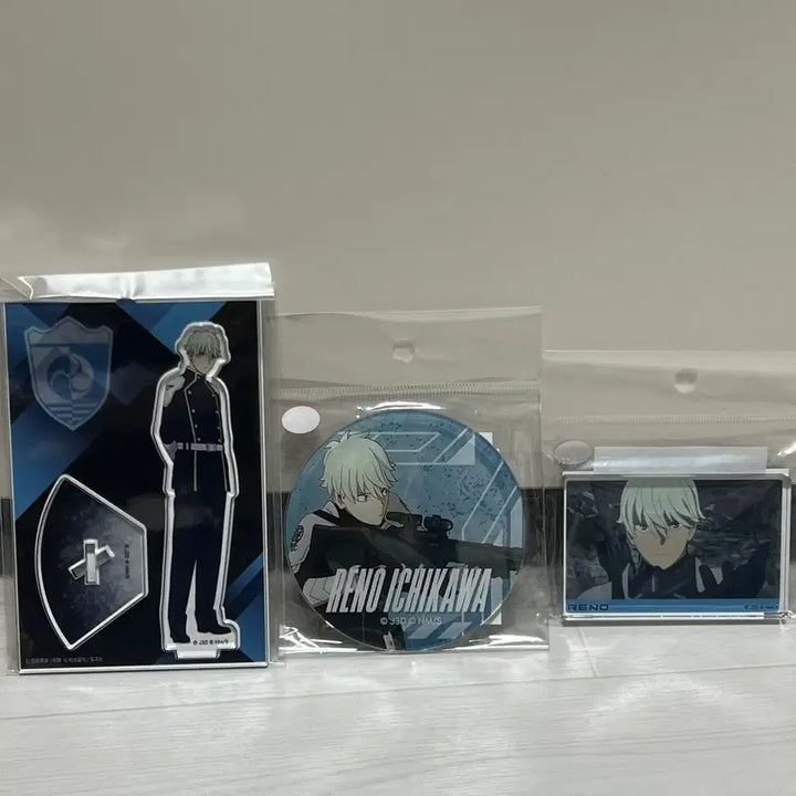 [BUNJANG] Kaiju No. 8 Reno Ichikawa Acrylic Stand, Block, Coaster Bundle Set / 괴수8호 이치카와 레노 아크릴스탠드 아크릴블록 아크릴 코스터 일괄