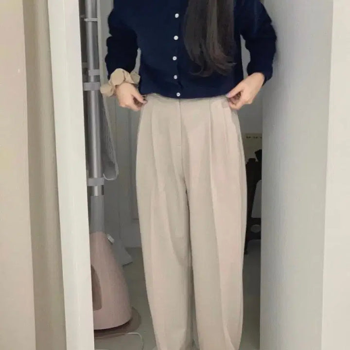 [BUNJANG] DuoMin Minute Slacks Beige S / [택 새상품] 두민 미닛 슬랙스 베이지 S