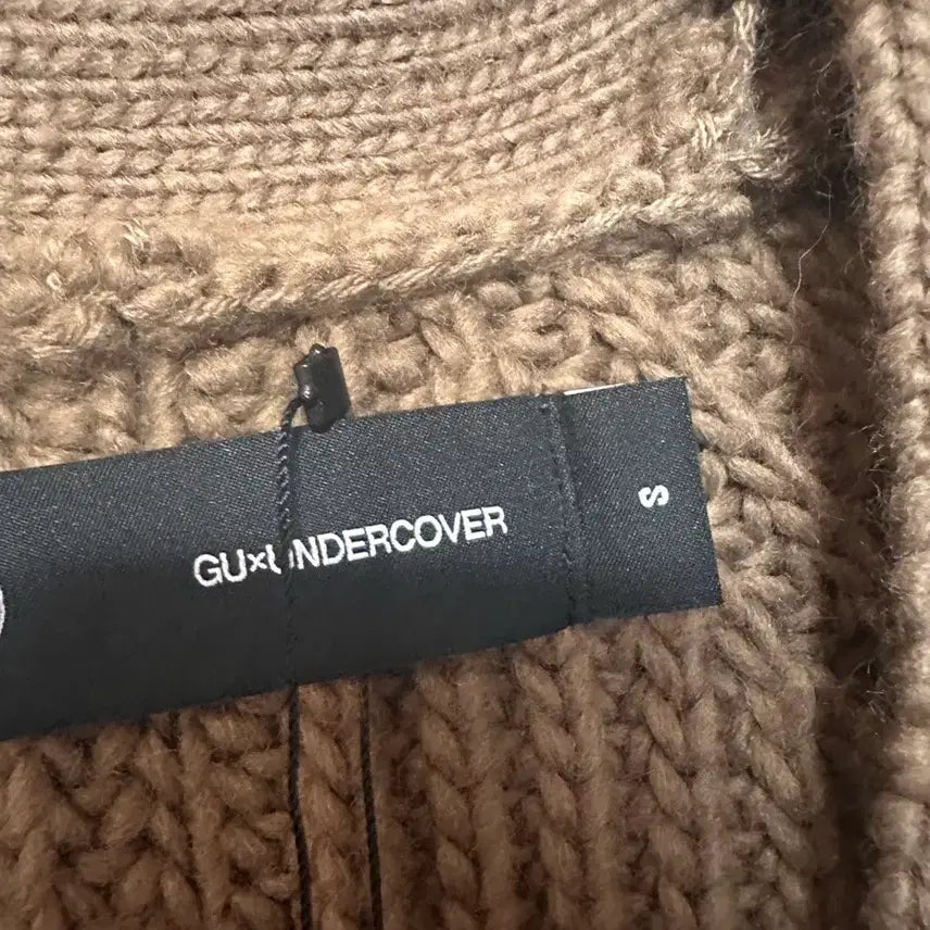 [BUNJANG] Gu x Undercover Cardigan Brown / S) Gu x undercover 가디건 브라운