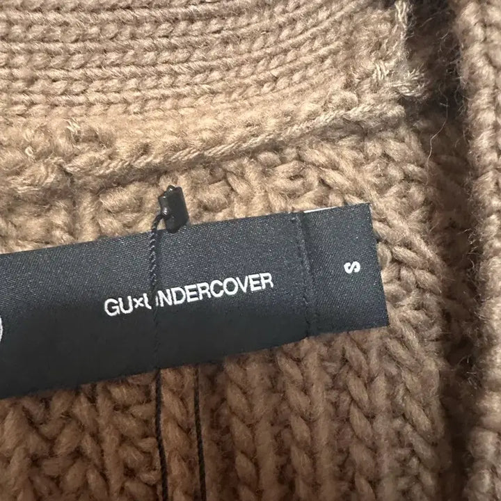[BUNJANG] Gu x Undercover Cardigan Brown / S) Gu x undercover 가디건 브라운