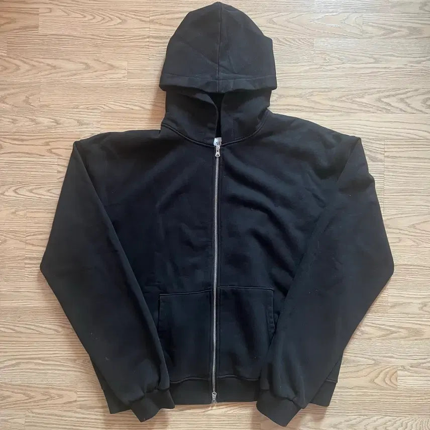 [BUNJANG] SENCI Oversized Two-Way Hoodie Zip-up / [SENCI] 쎈씨 오버사이즈 투웨이 후드집업