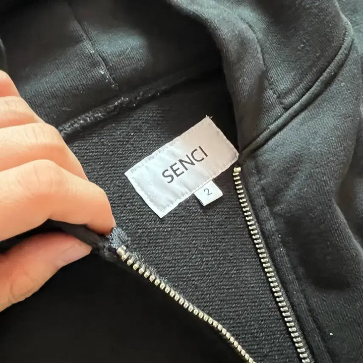 [BUNJANG] SENCI Oversized Two-Way Hoodie Zip-up / [SENCI] 쎈씨 오버사이즈 투웨이 후드집업