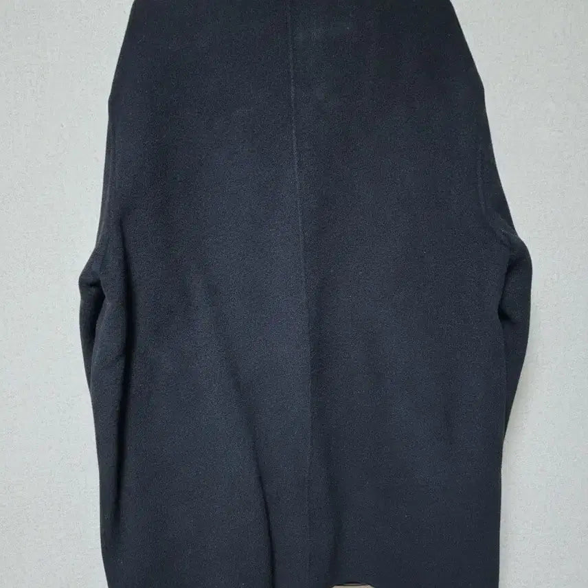 [BUNJANG] Handmade Half Coat - Black / 핸드메이드 하프코트- 블랙