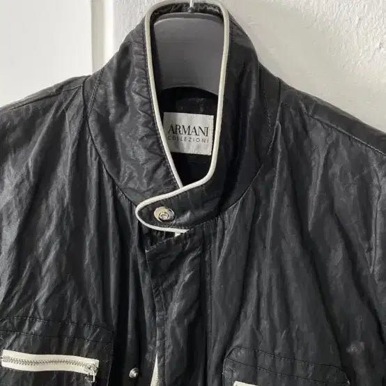 [BUNJANG] Armani Collezioni Coated Jacket / 아르마니 꼴레지오니 코티드 자켓