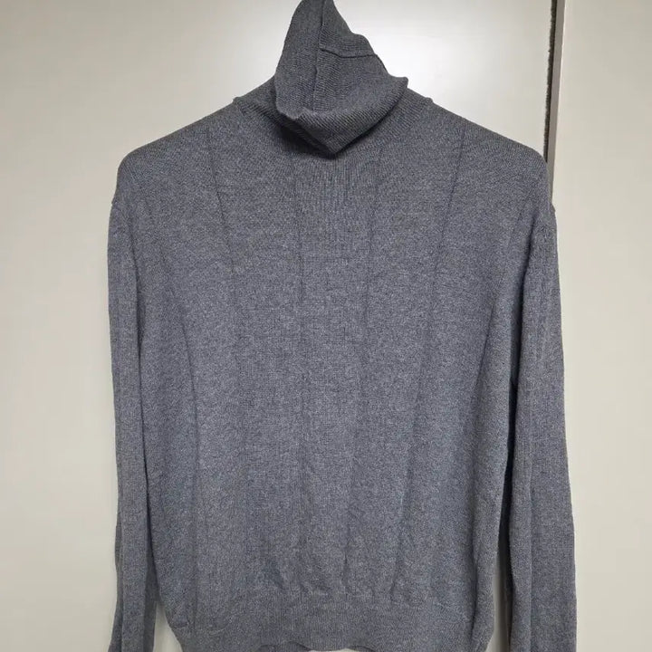 [BUNJANG] Boogie Holiday Turtleneck Sweater Gray M / 부기홀리데이 터틀넥 스웨터 그레이 M