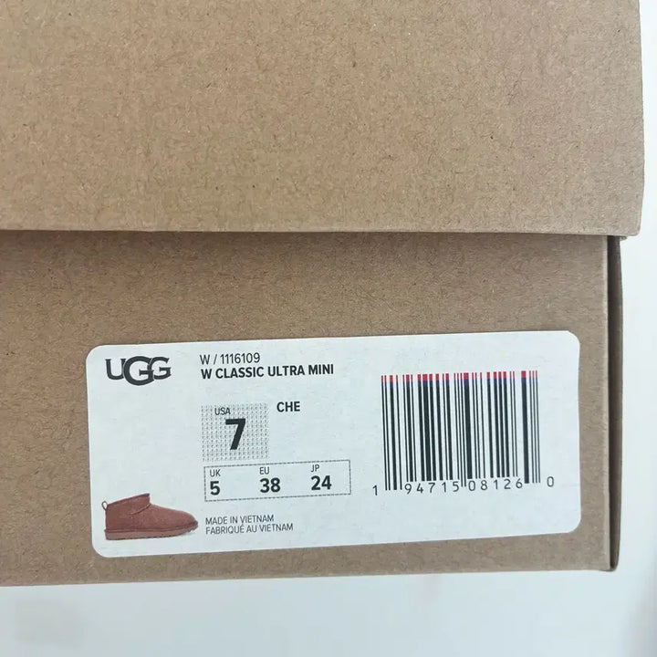 [BUNJANG] UGG Classic Ultra Mini Boots / 정품 UGG 어그 클래식 울트라 미니 부츠 US7 240
