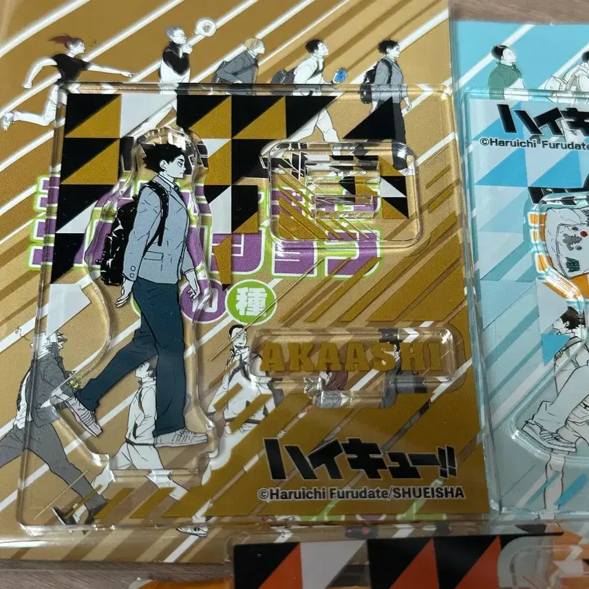 [BUNJANG] Haikyuu! School Acrylic Stand Bundle / 판매) 하이큐 등교 아크릴 아카아시 츠키시마 이와이즈미 카라스노