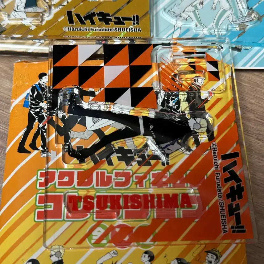 [BUNJANG] Haikyuu! School Acrylic Stand Bundle / 판매) 하이큐 등교 아크릴 아카아시 츠키시마 이와이즈미 카라스노