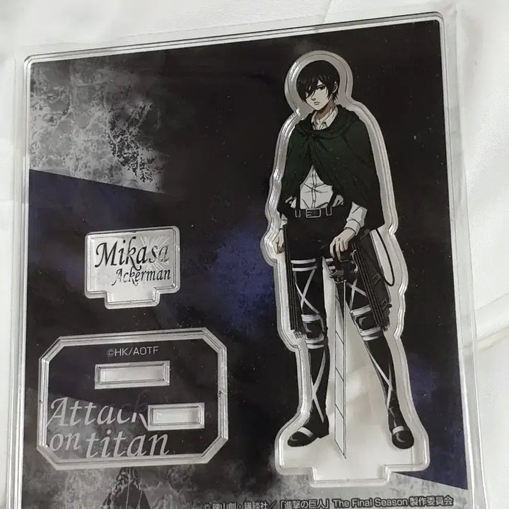 [BUNJANG] Attack on Titan Mikasa Acrylic Stand / 진격의 거인 미카사 아크릴 스탠드 진격거 에렌 아르민 피규어