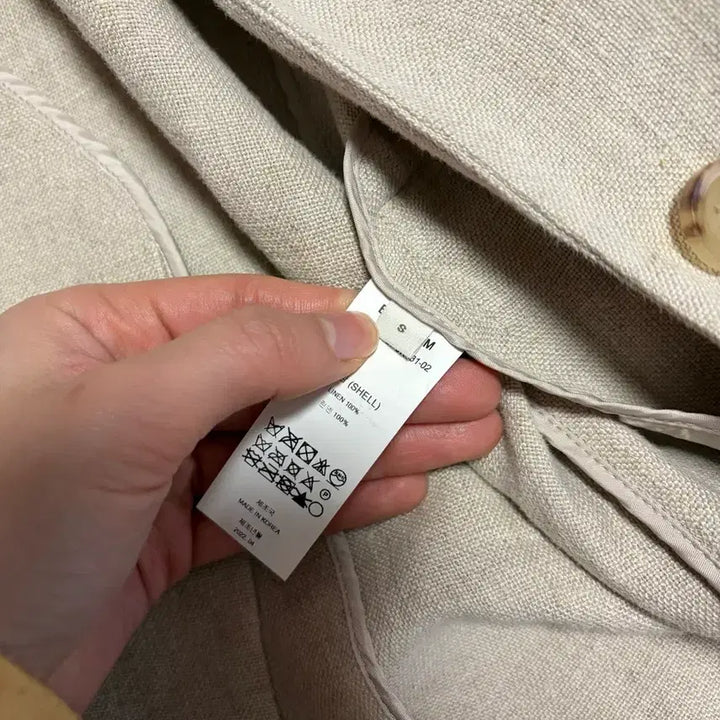 [BUNJANG] Linen Jacket / 블로썸에이치컴퍼니 린넨자켓 새상품