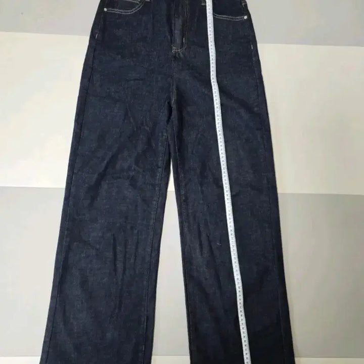 [SOLD OUT] 여성바지 새상품)와이드 데님 팬츠 청바지