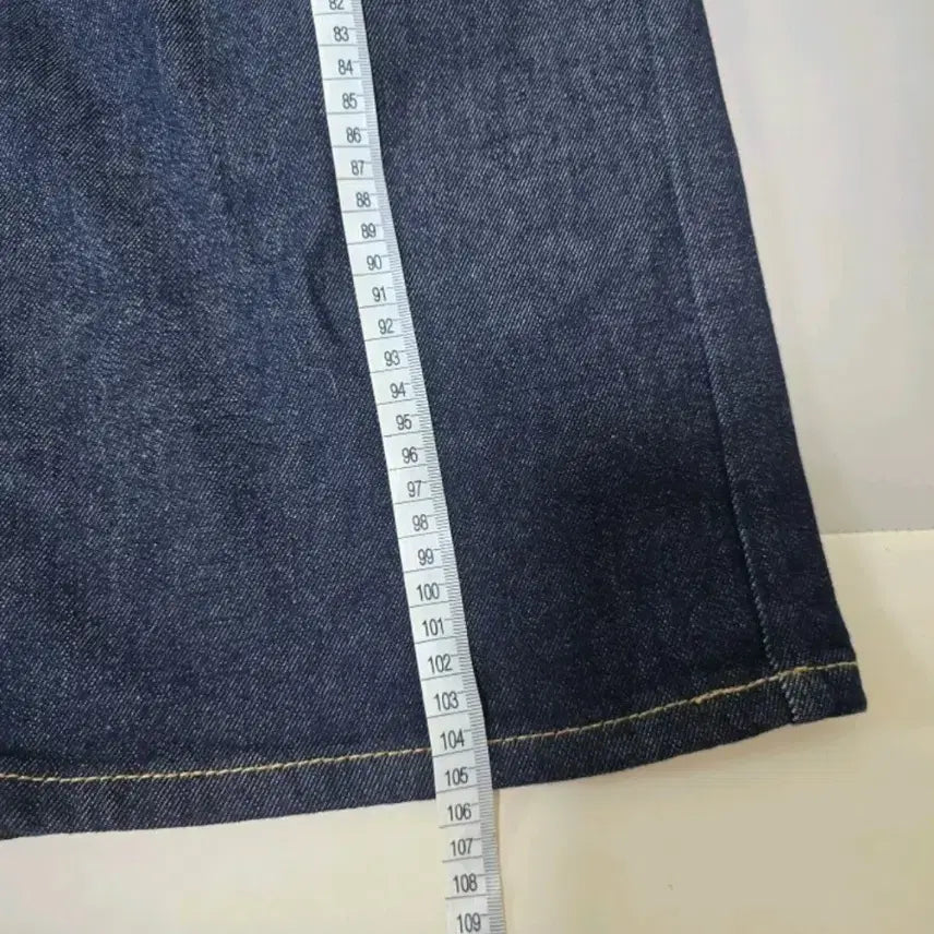 [SOLD OUT] 여성바지 새상품)와이드 데님 팬츠 청바지