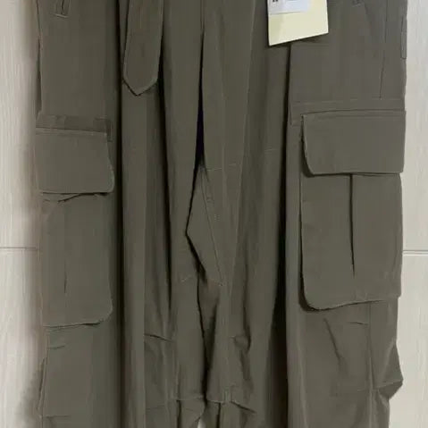 [SOLD OUT] [2]폴리테루 벨티드 카고 올리브 그레이