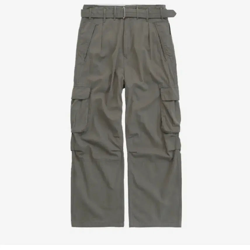 [BUNJANG] Politea Belted Cargo Olive Gray / [2]폴리테루 벨티드 카고 올리브 그레이