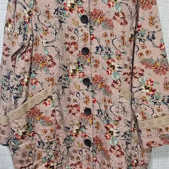 [BUNJANG] City Girl Floral Pattern Jacket / City Girl 플라워 패턴 자켓