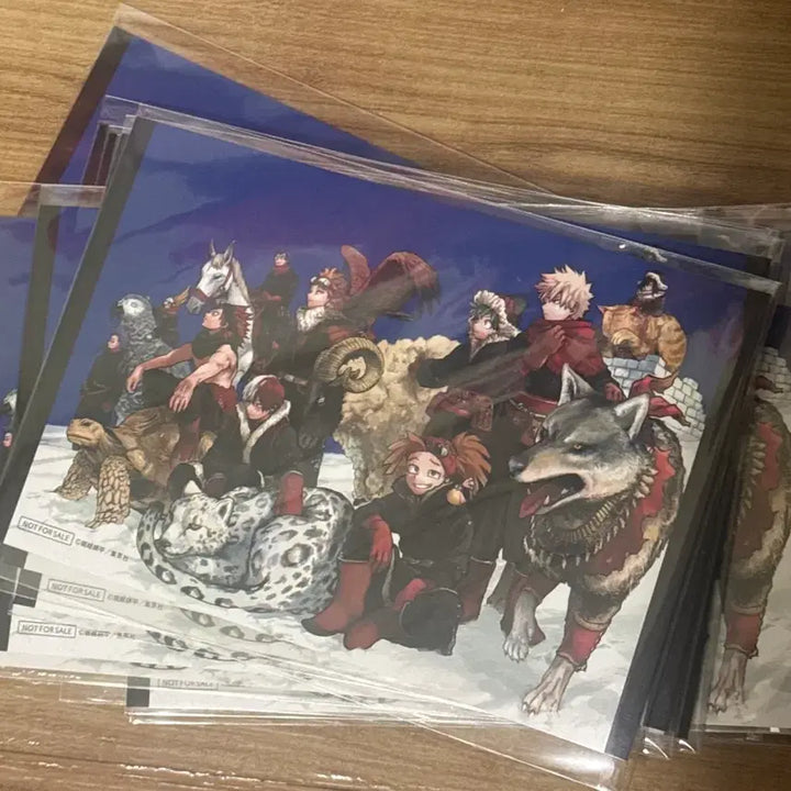 [BUNJANG] My Hero Academia Nahia Ten Figures Postcard / 히로아카 나히아 십걸 엽서