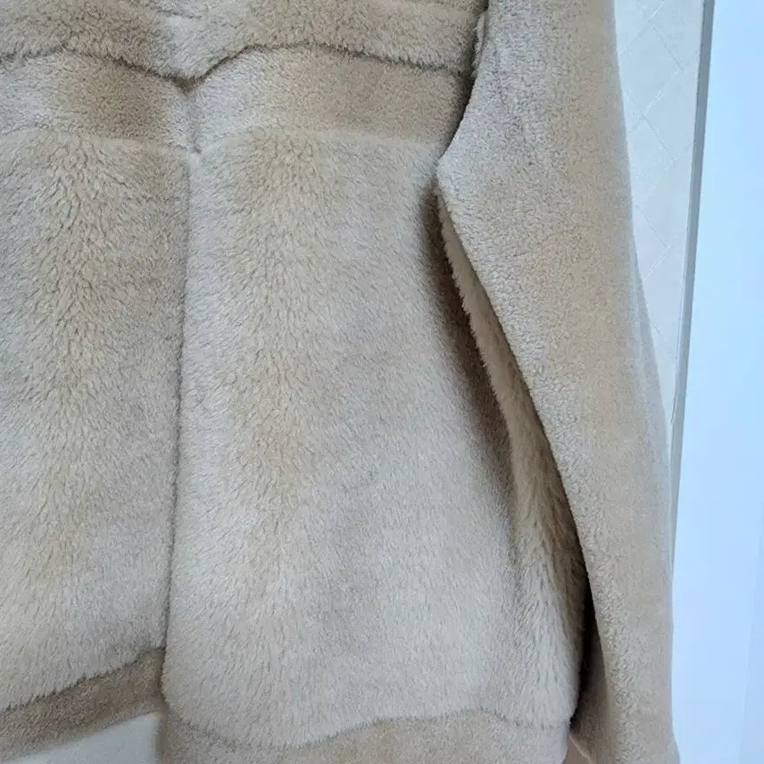 [BUNJANG] Si Sheepskin Mouton Jacket / Si 양모100% 무스탕 뽀글이점퍼 55, 66
