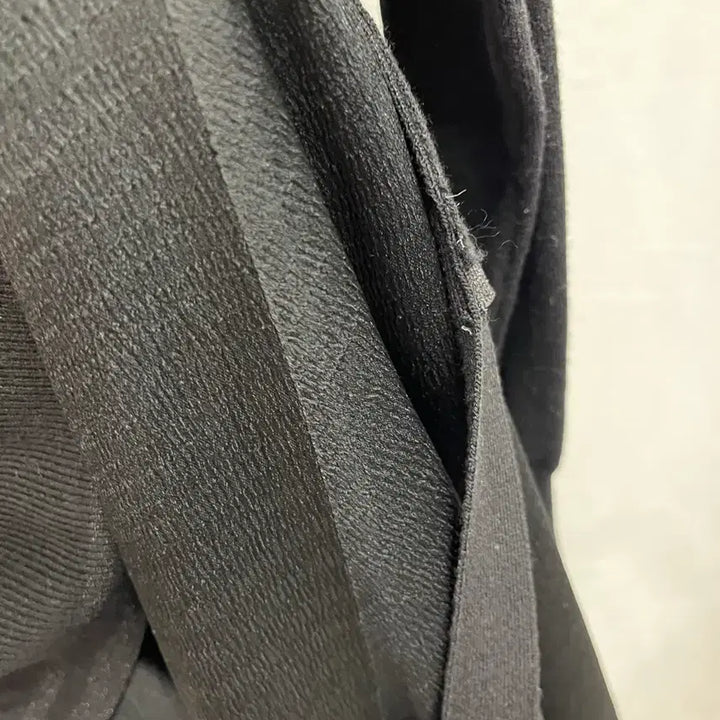 [BUNJANG] Obze Wool Black Knit Layered Maxi Dress / 오브제 울 블랙 니트 레이어드 맥시 드레스 원피스 82-94-160