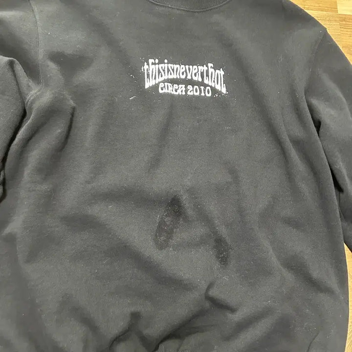 [BUNJANG] thisisneverthat Black Sweatshirt / 3/1까지 판매 디스이즈네버댓 검정색 맨투맨