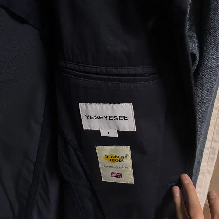 [BUNJANG] YESEYESEE Rommer Jacket Navy L Size / 예스아이씨 로머 재킷 네이비 YES757 L사이즈