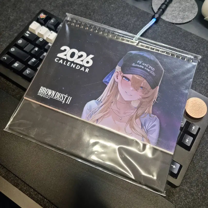 [BUNJANG] AGF BrownDust 2026 Calendar (Sealed) / AGF 브라운더스트 2026년 달력 미개봉