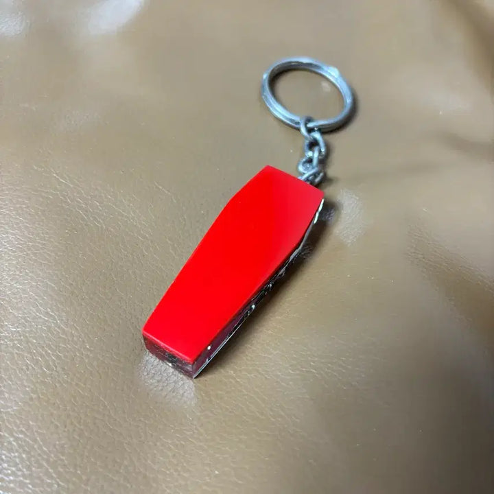 [BUNJANG] Supreme Skeleton Keyring / 슈프림 키체인 키홀더 스켈레톤 레드 열쇠고리