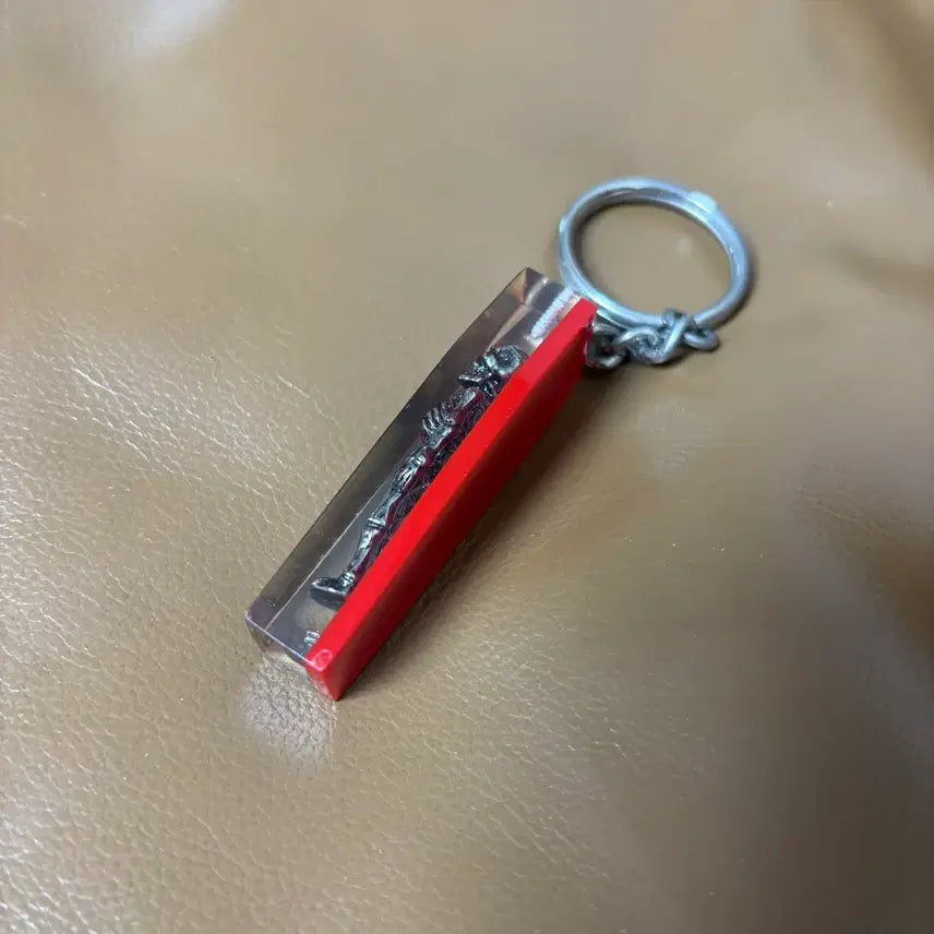 [BUNJANG] Supreme Skeleton Keyring / 슈프림 키체인 키홀더 스켈레톤 레드 열쇠고리