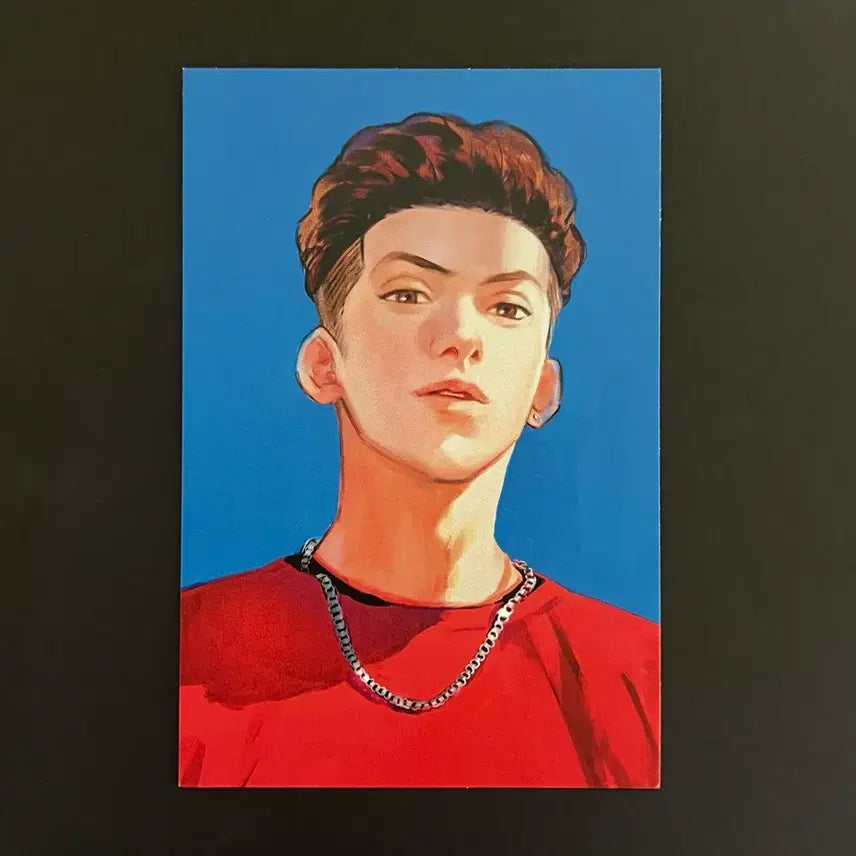[BUNJANG] Nogonnim Slam Dunk Song Tae-seop Postcard / 슬램덩크 슬덩 노곤님 송태섭 엽서 굿즈 희귀매물