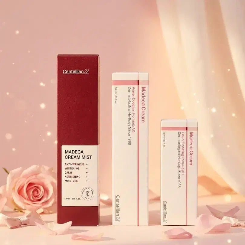 [BUNJANG] Dongkook Pharmaceutical Madeca Cream Full Package Set / 마데카크림미스120ML, 크림 파워부스팅포뮬러 AD 50ML + 15ML