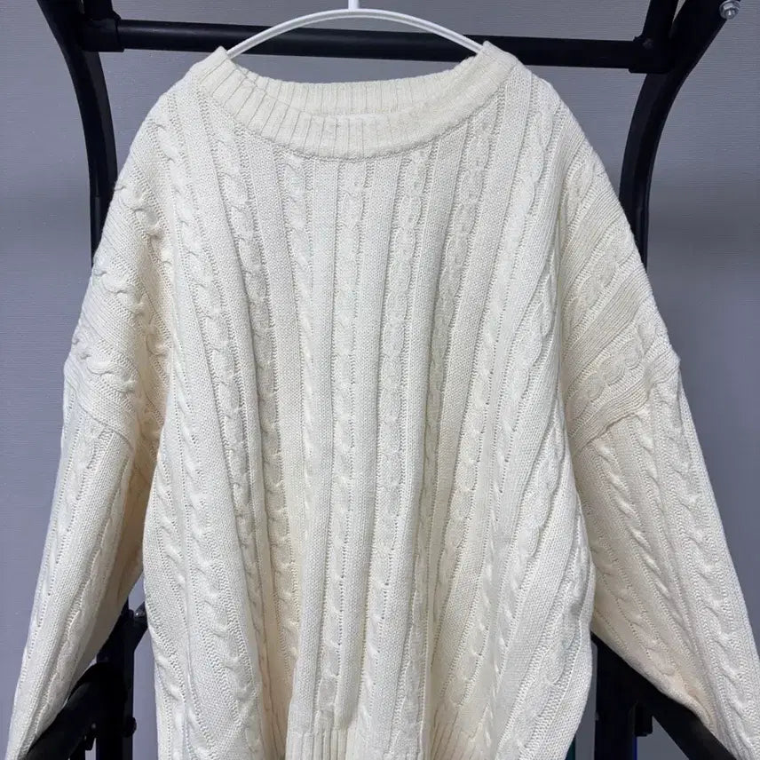 [BUNJANG] Waffle Knit Top / 와플 꽈배기 니트/와플 스트릿 반팔티