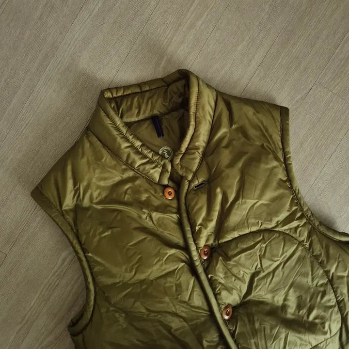 [BUNJANG] 45r Olive Padded Vest / (할인)45r 패딩베스트 올리브컬러 100사이즈감