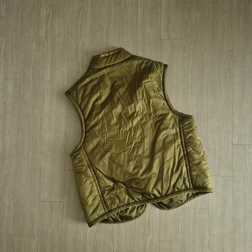 [BUNJANG] 45r Olive Padded Vest / (할인)45r 패딩베스트 올리브컬러 100사이즈감