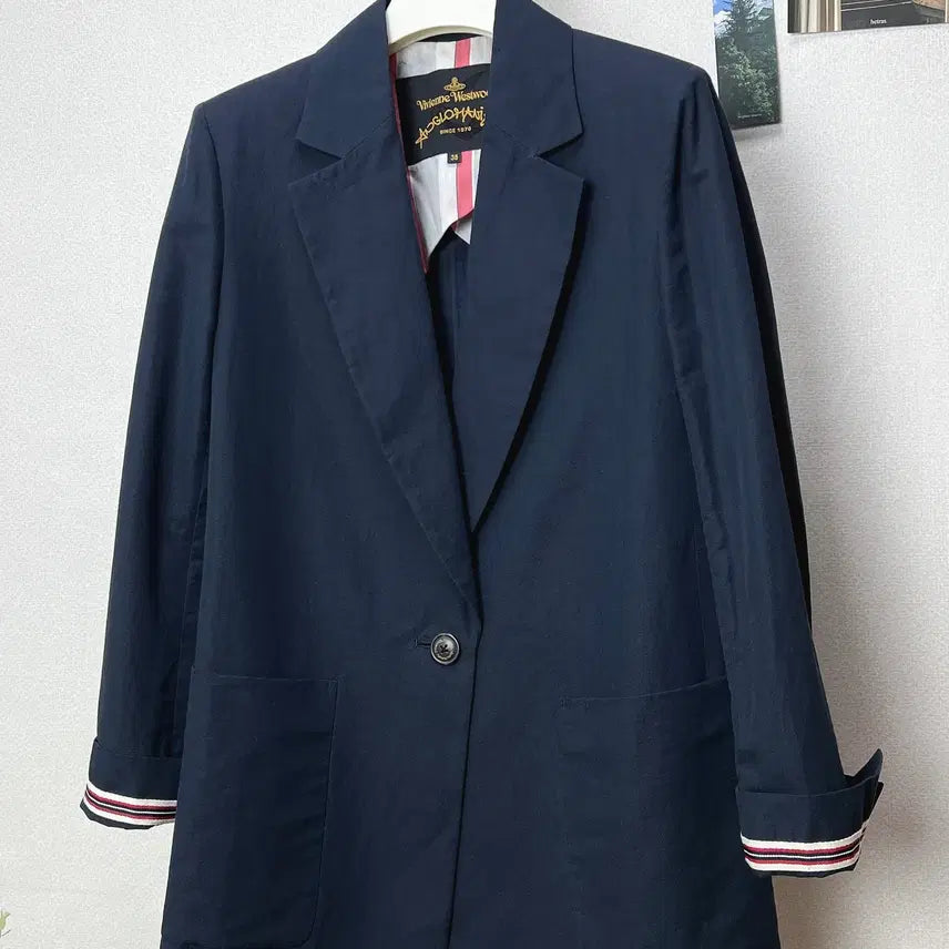 [SOLD OUT] 비비안웨스트우드 여성 코튼 린넨 자켓 38