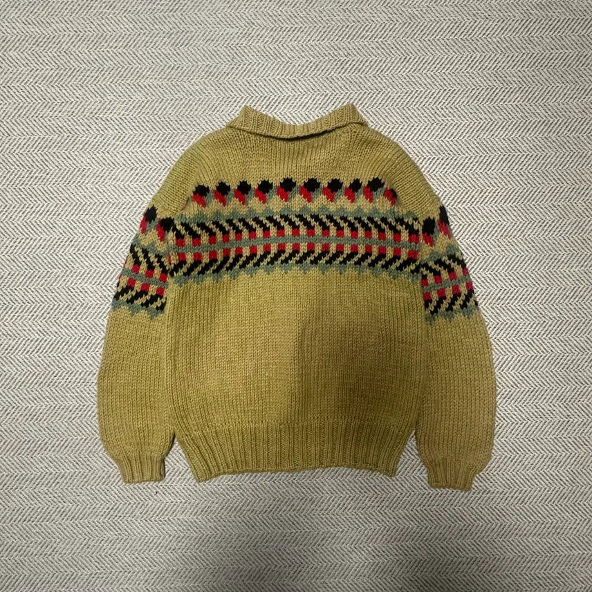 [BUNJANG] Vintage Hand Knit Jacket / VINTAGE hand knit jacket