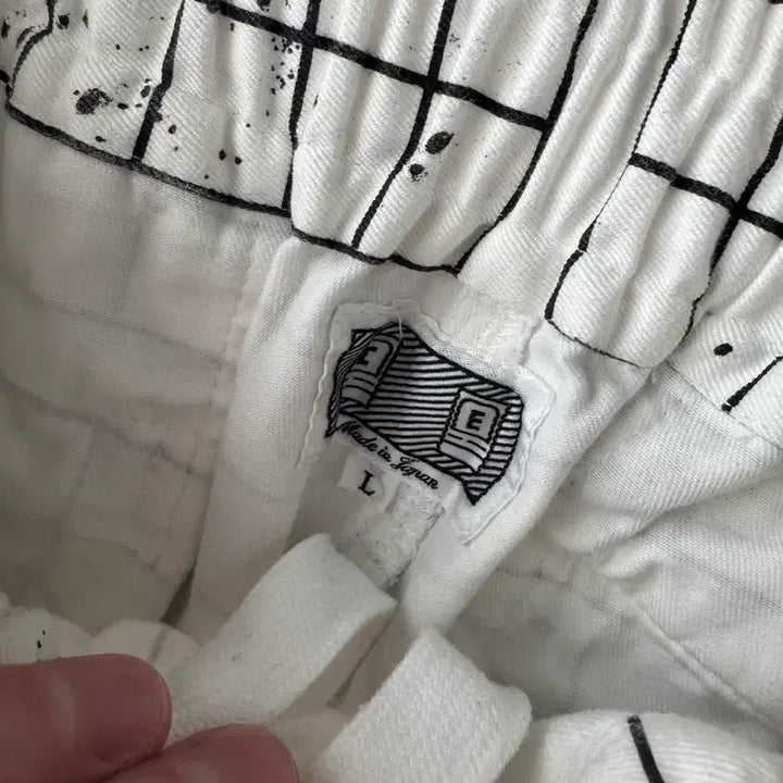 [BUNJANG] Cav Empt Cotton Pants White L / 카브엠트 코튼 팬츠 화이트 L