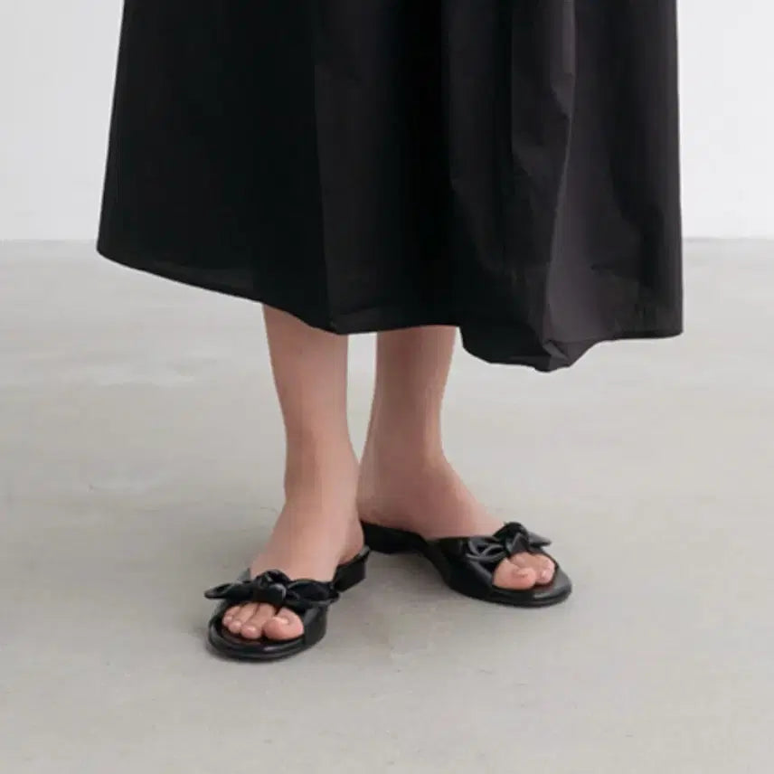 [BUNJANG] Ruare Lir 553 Black Slippers / [루아레] Lir 553 - Black/37