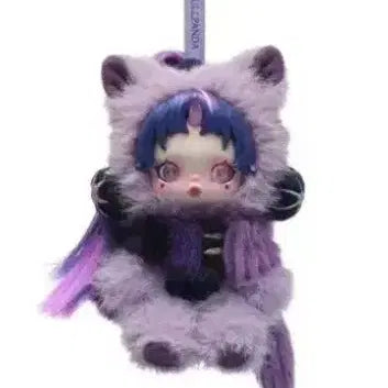 [BUNJANG] Skullpanda Twilight Sparkle Doll Keychain / 스컬판다 트와일라잇 스파클 인형 키링