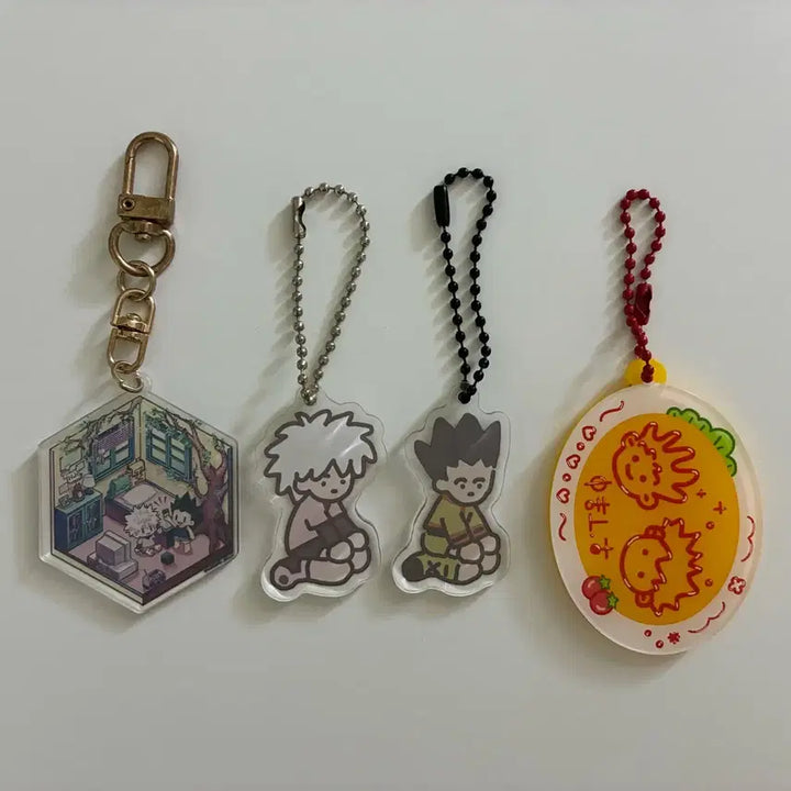 [BUNJANG] Hunter x Hunter Acrylic Keyring Bundle Set / [비공굿] 헌터헌터 아크릴 키링 일괄 세트