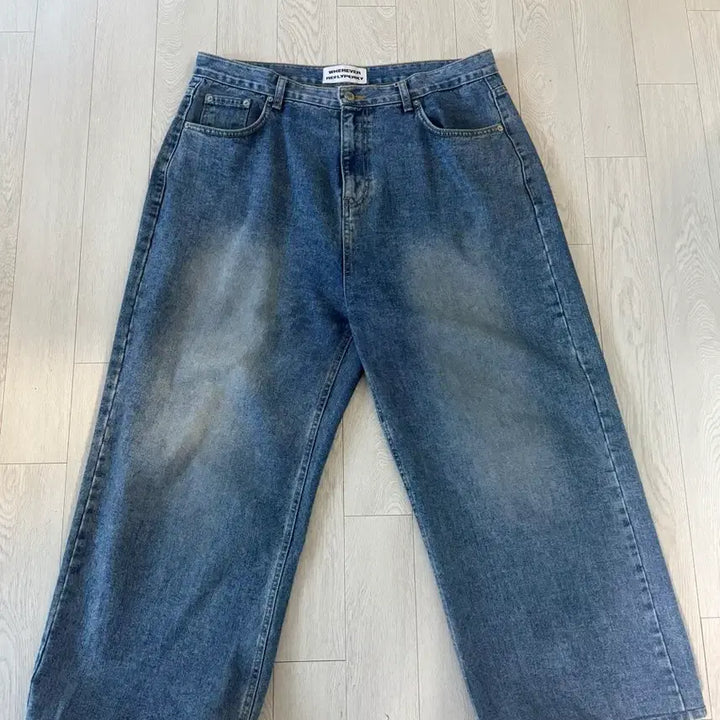[BUNJANG] Reflyperky Wide Denim Pants 2XL / Reflyperky 와이드 데님 팬츠 2XL