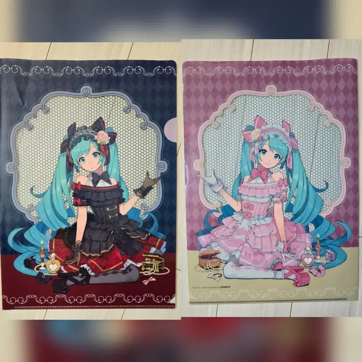 [BUNJANG] Hatsune Miku Mirror World Clear File / 하츠네 미쿠 거울나라 클리어파일 고전
