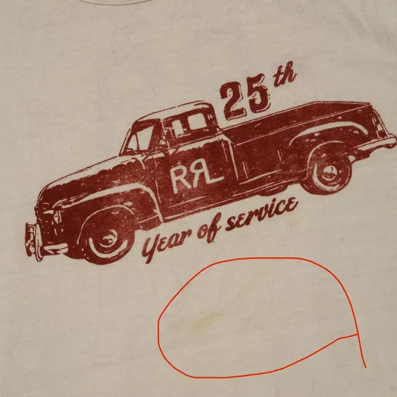 [SOLD OUT] RRL 더블알엘 25주년 티셔츠