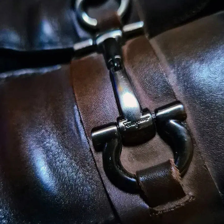 [BUNJANG] Salvatore Ferragamo Dark Brown Loafers (Size 42) / 젊은감성 살바토레 페라가모 다크브라운 새들로퍼 42 (270 +-5)