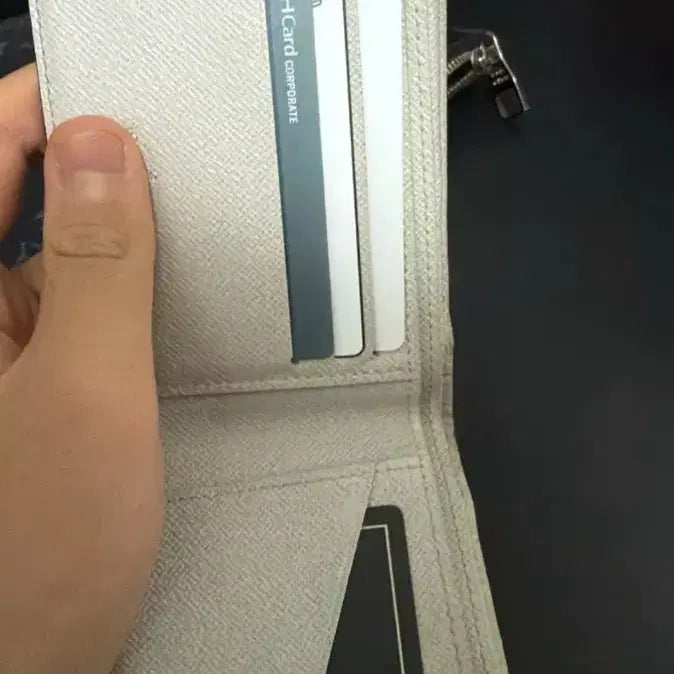 [BUNJANG] Limited Edition Louis Vuitton Multiple Bifold Wallet White / [A+급]한정판 루이비통 멀티플 반지갑 화이트